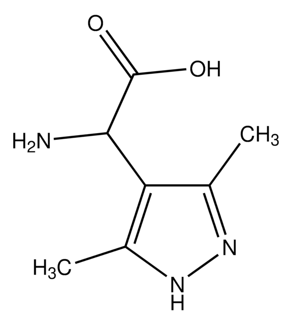 Amino(3,5-dimethyl-1H-pyrazol-4-yl)acetic acid AldrichCPR