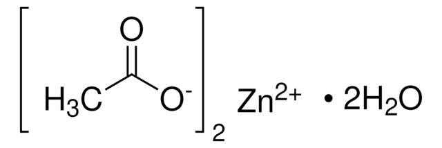 Zinc acetate dihydrate puriss., E 650, 99-102%