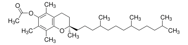 (+)-&#945;-Tocopherol acetate BioReagent, suitable for insect cell culture, ~1360&#160;IU/g