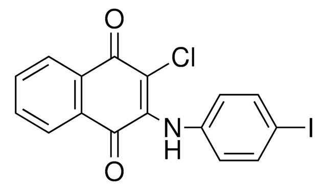 2-CHLORO-3-(4-IODOANILINO)-1,4-NAPHTHOQUINONE AldrichCPR