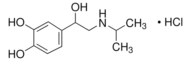 Isoproterenol Hydrochloride Pharmaceutical Secondary Standard; Certified Reference Material