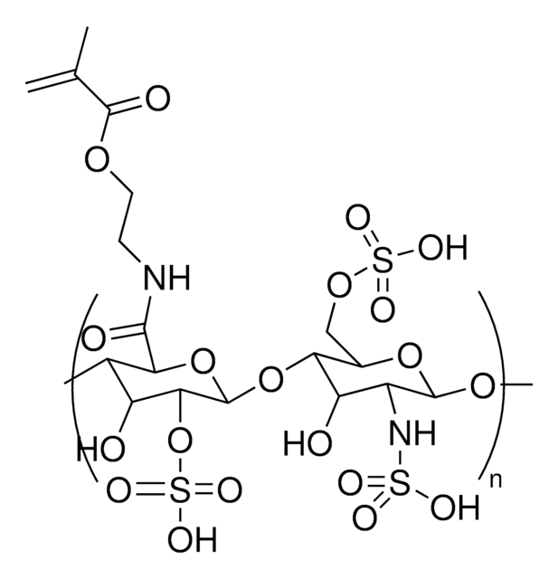 Heparin methacrylate (HepMA)