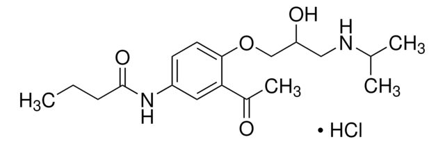 Acebutolol hydrochloride United States Pharmacopeia (USP) Reference Standard