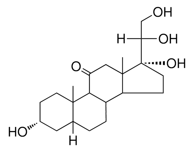 3-ALPHA,17-ALPHA,20-ALPHA,21-TETRAHYDROXY-5-BETA-PREGNAN-11-ONE-ALPHA-CORTOLONE AldrichCPR