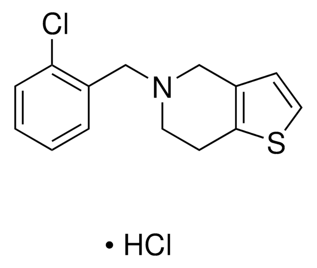 Ticlopidine hydrochloride United States Pharmacopeia (USP) Reference Standard