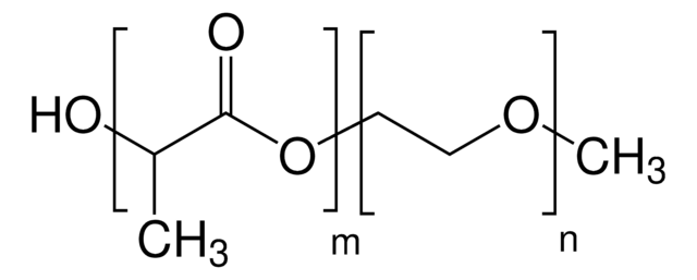 Poly(ethylene glycol) methyl ether-block-poly(D,L&nbsp;lactide) PEG average Mn 5000, PDLA average Mn 50000