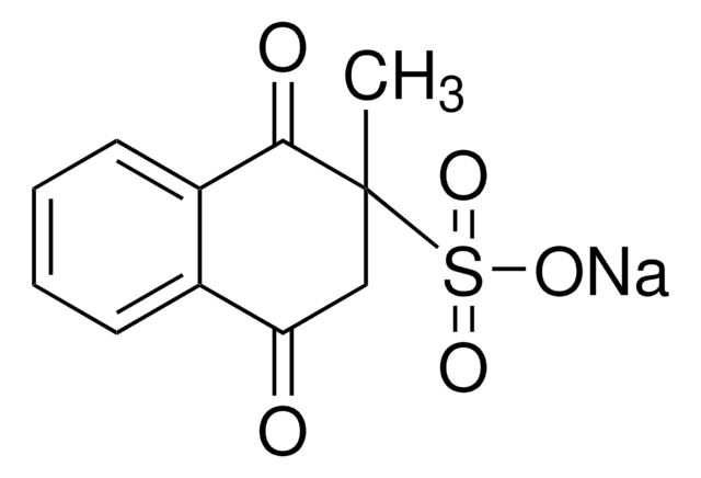 Menadione sodium bisulfite BioReagent, suitable for cell culture, &#8805;95% (TLC)