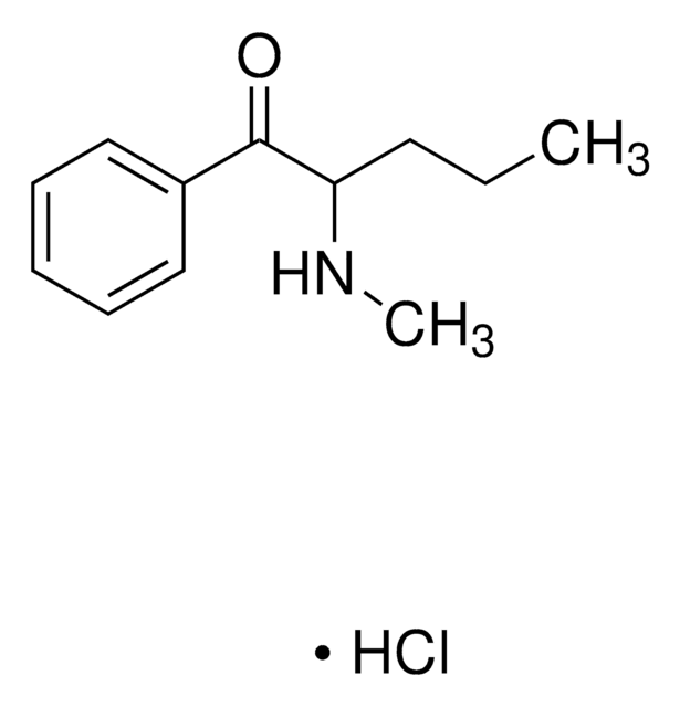 Pentedrone hydrochloride 1.0&#160;mg/mL in methanol (as free base), ampule of 1&#160;mL, certified reference material, Cerilliant&#174;