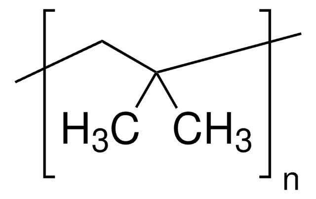 Polyisobutylene average Mw ~1,000,000, average Mn ~600,000 by GPC/MALLS, average Mv ~1,200,000