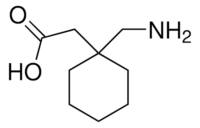 Gabapentin solution 10&#160;mg/mL in methanol, ampule of 1&#160;mL, certified reference material, Cerilliant&#174;