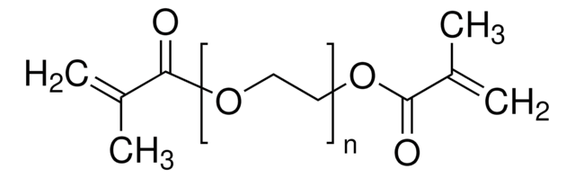 Poly(ethylene glycol) dimethacrylate average Mn 6,000, contains 1000&#160;ppm 4-methoxyphenol as inhibitor