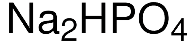 Sodium phosphate dibasic puriss., meets analytical specification of Ph.&nbsp;Eur., BP, USP, FCC, E 339, anhydrous, 98-100.5% (calc. to the dried substance)