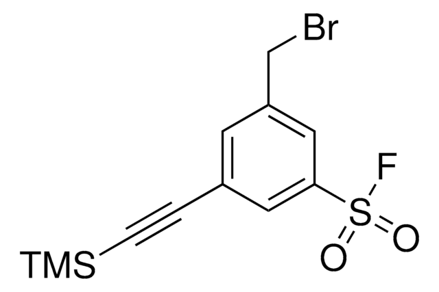 3-(Bromomethyl)-5-((trimethylsilyl)ethynyl)benzenesulfonyl fluoride &#8805;95%