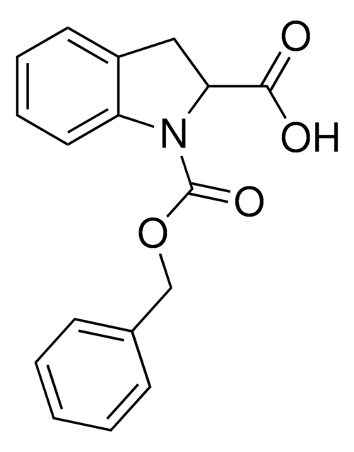 1-[(benzyloxy)carbonyl]-2-indolinecarboxylic acid AldrichCPR