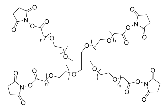 4arm-PEG5K-Succinimidyl Carboxymethyl Ester average Mn 5,000