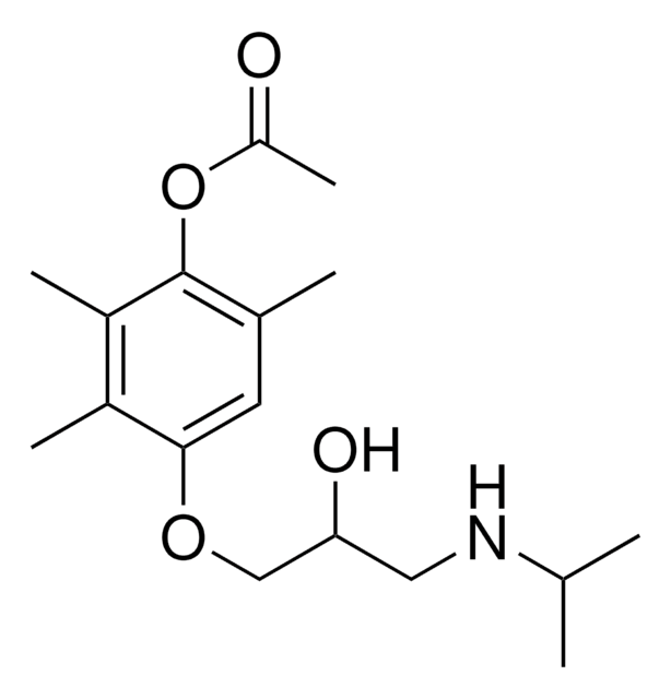 4-(2-HYDROXY-3-(ISOPROPYLAMINO)PROPOXY)-2,3,6-TRIMETHYLPHENYL ACETATE AldrichCPR