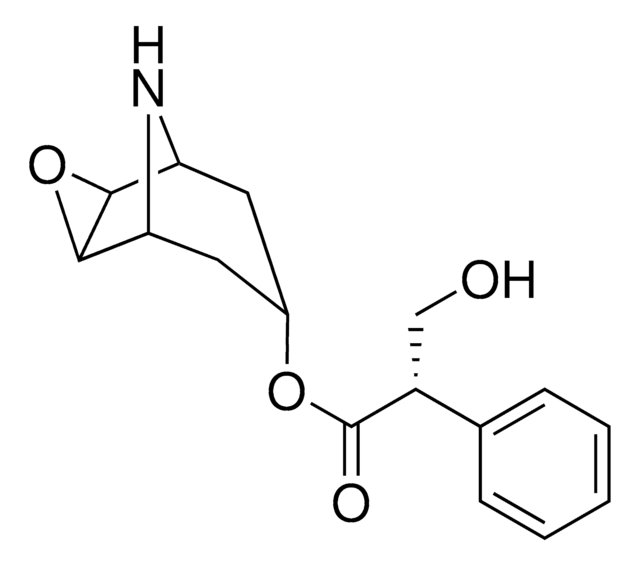 Norscopolamine certified reference material, pharmaceutical secondary standard