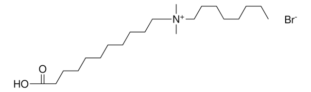 (10-CARBOXY-DECYL)-DIMETHYL-OCTYL-AMMONIUM, BROMIDE AldrichCPR