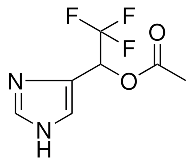 ACETIC ACID 2,2,2-TRIFLUORO-1-(1H-IMIDAZOL-4-YL)-ETHYL ESTER AldrichCPR