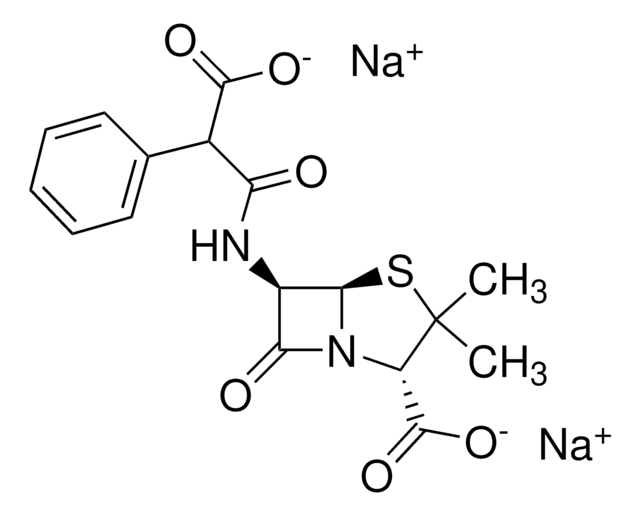 Carbenicillin disodium salt BioReagent, suitable for plant cell culture