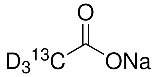 Sodium acetate-2-13C,d3 99 atom % 13C, 50-60 atom % D