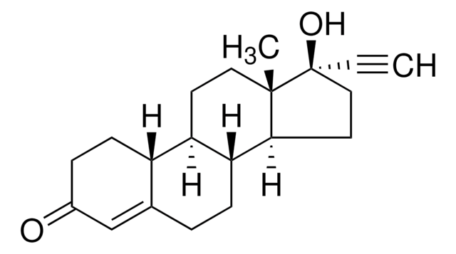 Norethindrone (Norethisterone) Pharmaceutical Secondary Standard; Certified Reference Material