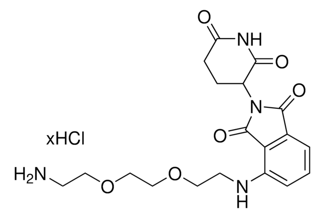 Pomalidomide-PEG2-C2-NH2 hydrochloride &#8805;95%