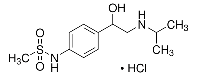 (±)-Sotalol hydrochloride &#8805;98% (TLC), powder