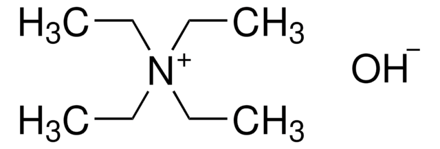 Tetraethylammonium hydroxide solution ~1.0&#160;M (CH3CH2)4NOH in H2O, electrochemical grade