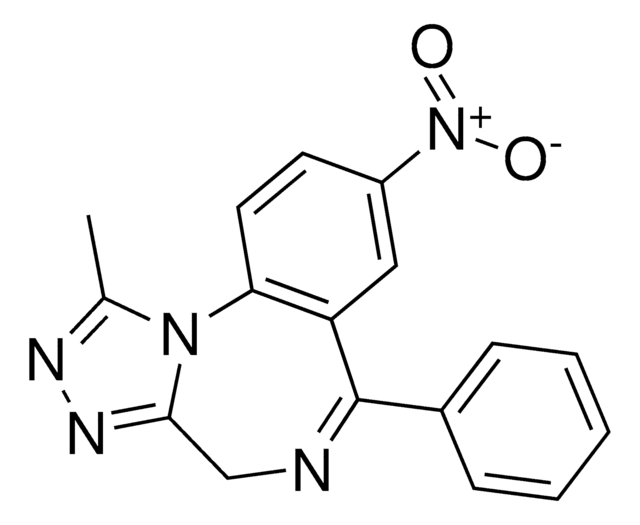 1-methyl-8-nitro-6-phenyl-4H-[1,2,4]triazolo[4,3-a][1,4]benzodiazepine AldrichCPR