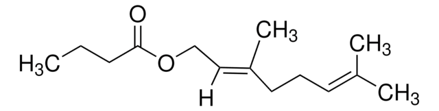 Geranyl butyrate natural, &#8805;95%, FG