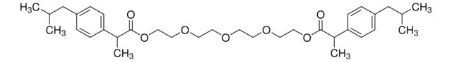 Ibuprofen Tetraethylene Glycol Diester certified reference material, TraceCERT&#174;, Manufactured by: Sigma-Aldrich Production GmbH, Switzerland