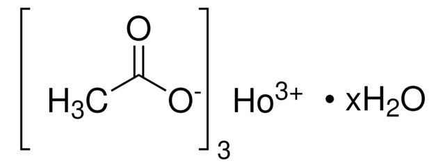 Holmium(III) acetate hydrate 99.99% trace metals basis