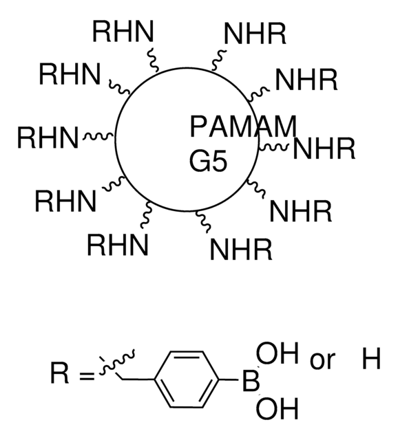 NanoFabTx&#8482; phenyl boronate functionalized PAMAM dendrimer 20 ml/ml aqueous solution, for protein delivery