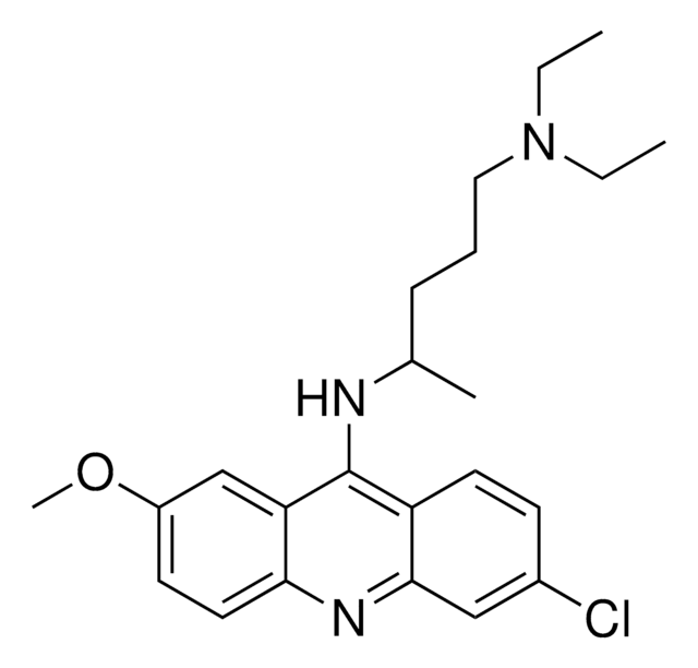 N(4)-(6-chloro-2-methoxy-9-acridinyl)-N(1),N(1)-diethyl-1,4-pentanediamine AldrichCPR