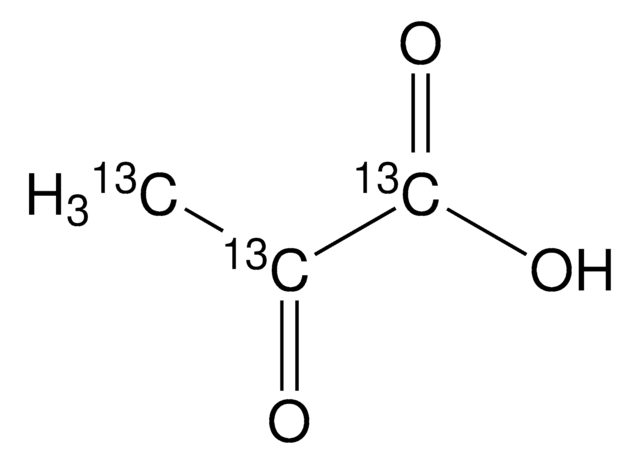 Pyruvic-13C3 acid endotoxin tested, &#8805;99 atom % 13C, &#8805;95% (CP)