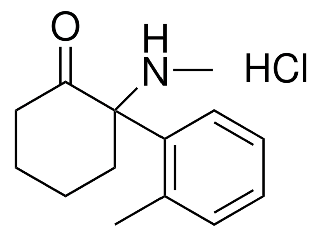 2-(METHYLAMINO)-2-(2-METHYLPHENYL)CYCLOHEXANONE HYDROCHLORIDE AldrichCPR