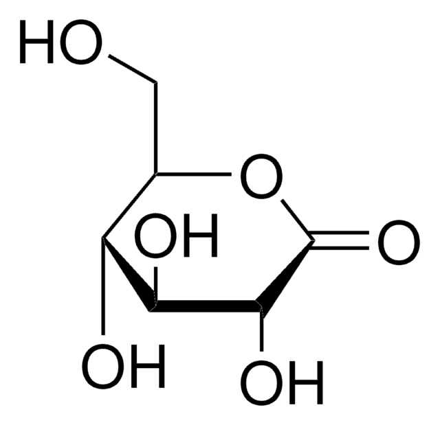 Gluconolactone 99.0-101.0%, meets USP testing specifications