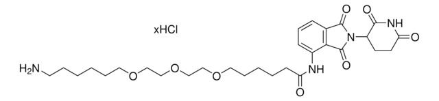 Pomalidomide-C6-PEG3-butyl amine hydrochloride &#8805;98%