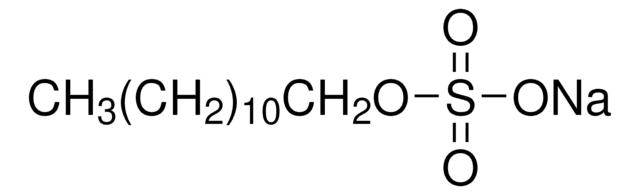 Sodium dodecyl sulfate suitable for ion pair chromatography, LiChropur&#8482;, &#8805;99.0%