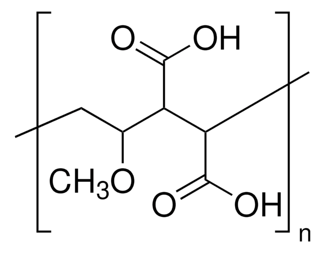 Poly(methyl vinyl ether-alt-maleic acid) average Mw ~1,980,000 by LS, average Mn ~960,000, powder