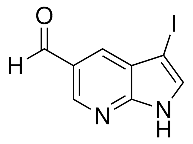 3-Iodo-1H-pyrrolo[2,3-b]pyridine-5-carbaldehyde AldrichCPR