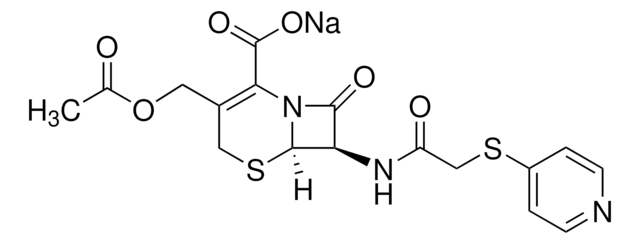 Cephapirin Sodium certified reference material, pharmaceutical secondary standard