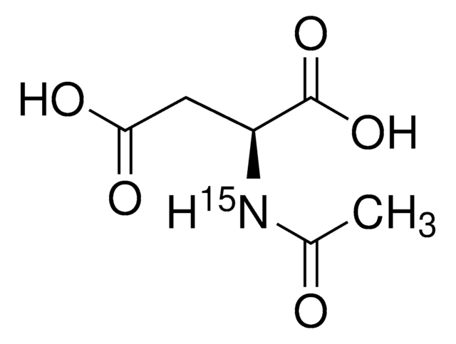 N-Acetyl-L-aspartic acid-15N 98 atom % 15N, 95% (CP)