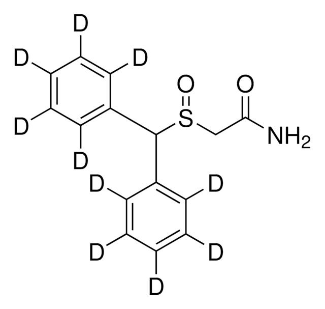 Modafinil-d10 solution 100&#160;&#956;g/mL in acetonitrile, ampule of 1&#160;mL, certified reference material, Cerilliant&#174;