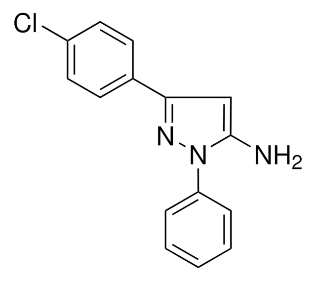 3-(4-CHLOROPHENYL)-1-PHENYL-1H-PYRAZOL-5-YLAMINE AldrichCPR