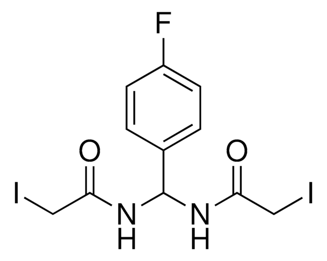 N-((4-FLUOROPHENYL)((IODOACETYL)AMINO)METHYL)-2-IODOACETAMIDE AldrichCPR