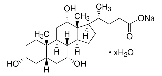 Sodium cholate hydrate BioReagent, suitable for cell culture