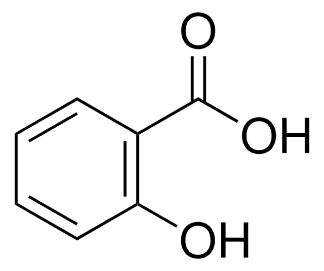 Salicylic acid meets analytical specification of Ph. Eur., BP, USP, 99.5-100.5% (calc. to the dried substance)