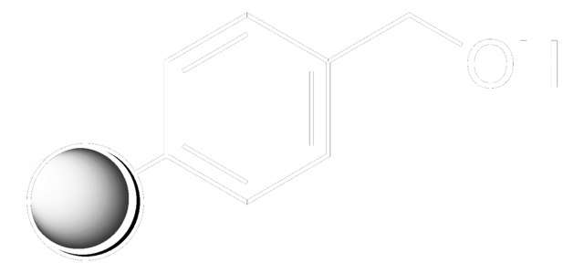 Benzyl alcohol, polymer-bound 70-90&#160;mesh, extent of labeling: 2.0-3.0&#160;mmol loading, 1&#160;% cross-linked